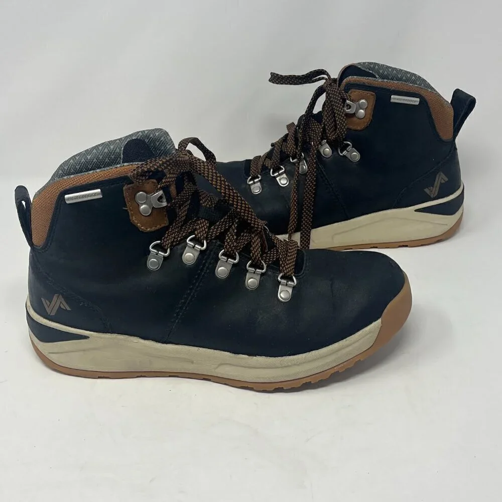 Forsake Halden Mid Men's Waterproof Hiking Sneaker Boot 8 Black Tan